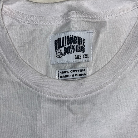 The Billionaire Boys Club BB Hot Rod LS Tee in White - Picture 3 of 9